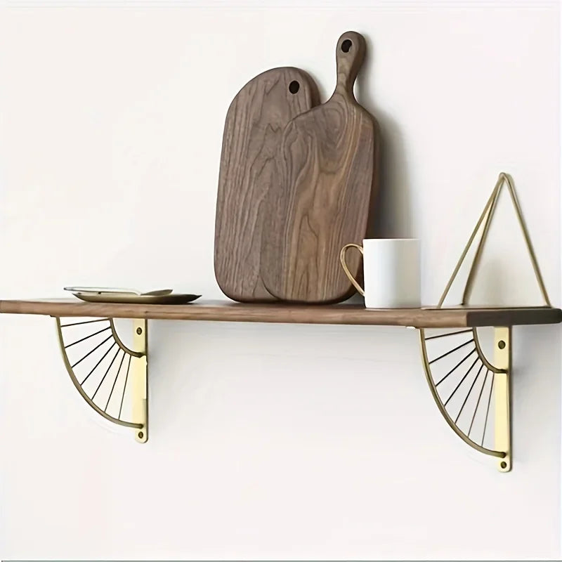 Equerre Etagere Laiton